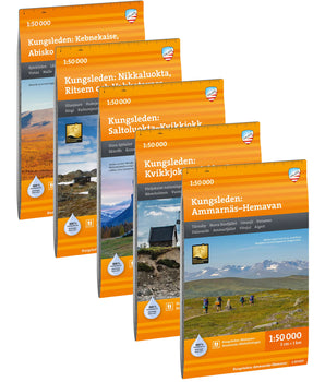 Kungsleden kartpaket